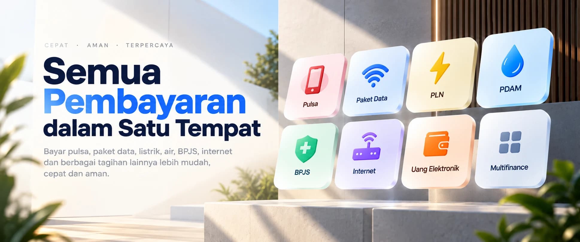 Valenca — semua pembayaran dalam satu tempat: pulsa, paket data, token listrik, PDAM, BPJS, dan lainnya